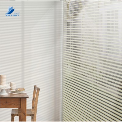 YASHINETE Luxury Blackout Motorized Venetian Blinds, Window Venetian Blinds Motorized Aluminum Blinds