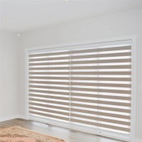 Direct Manufacturer Low Moq High Quality Motorized Zebra Blinds Blackout Top Cover